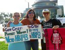 Ann, Meredith and friend May 2010 NOW demo WPB
