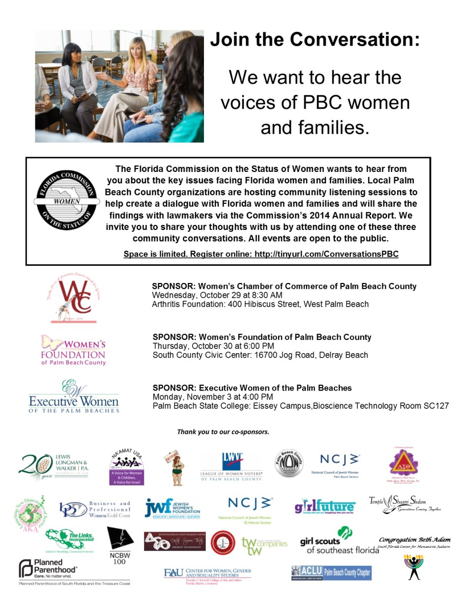 Womens Voices Flyer
