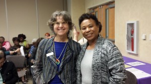 Ann Fonfa and US Rep. Barbara Lee