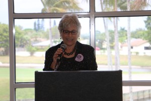 PBC NOW President Arlene Ustin