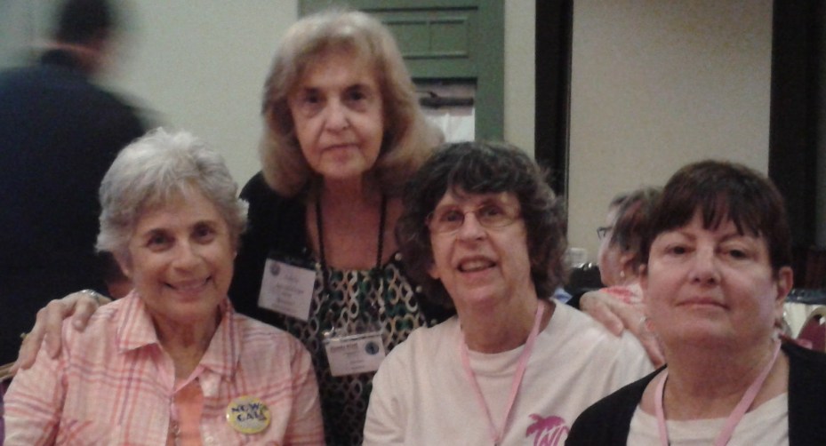 Florida NOW State Conference, with Arlene Ustin, Adele Guadalupe, Natalie Andre and Sheila Jaffe